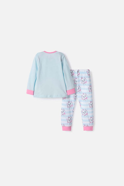 PIJAMA DE LOS ARISTOGATOS PANTALÓN LARGO MULTICOLOR PARA BEBÉ NIÑA