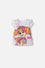 CAMISETA DE PAW PATROL MANGA CORTA BLANCO PARA NIÑA 2T A 6T