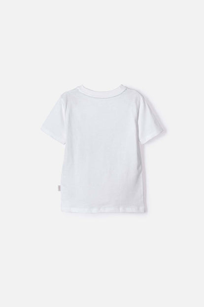 CAMISETA DE LA NASA MANGA CORTA MULTICOLOR PARA NIÑO 2T A 6T