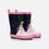 BOTAS DE LLUVIA DE LITTLEMIC AZUL Y ROSADA PARA NIÑA