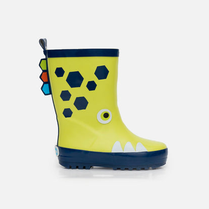  BOTAS DE LLUVIA DE LITTLEMIC VERDES PARA NIÑO