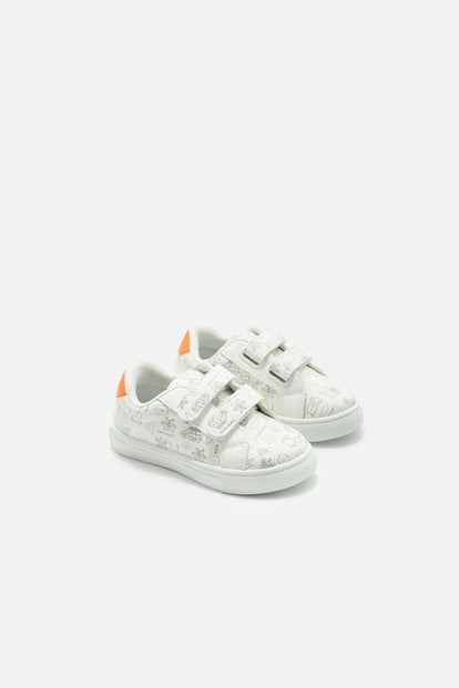 TENIS DE LITTLEMIC BLANCOS PARA NIÑO