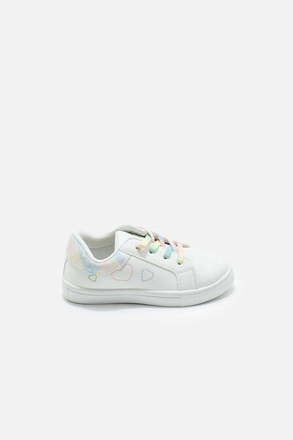 TENIS DE MIC BLANCOS PARA NIÑA