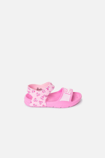 SANDALIA DE BARBIE ROSADA PARA NIÑA