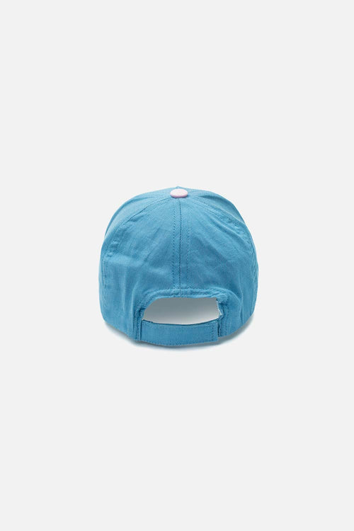 GORRA DE MIC AZUL Y ROSADA PARA NIÑA