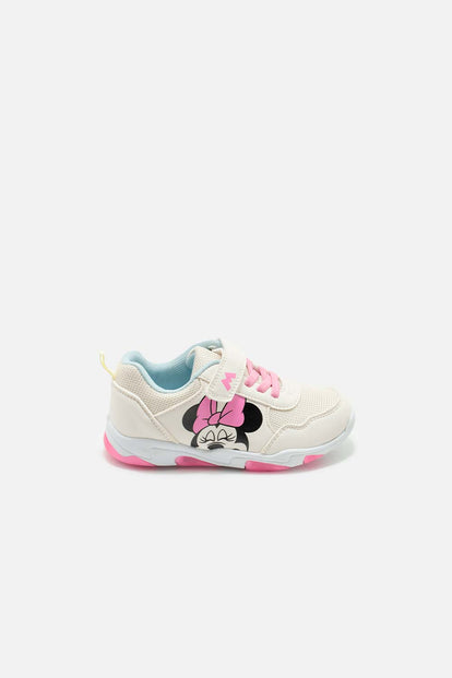 TENIS CON LUCES DE MINNIE MOUSE MULTICOLOR PARA NIÑA
