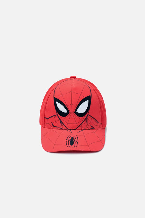 GORRA SPIDER-MAN ROJA PARA NIÑO