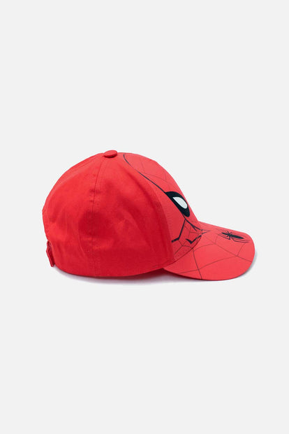 GORRA SPIDER-MAN ROJA PARA NIÑO