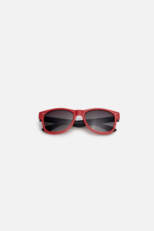 GAFAS PARA SOL DE MIC ROJO Y NEGRO PARA NIÑO