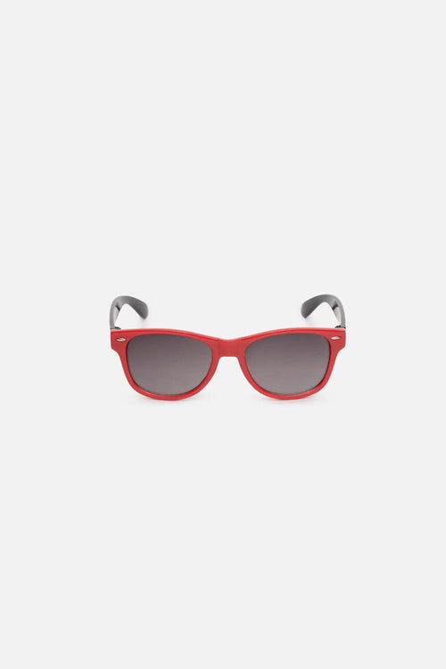 GAFAS PARA SOL DE MIC ROJO Y NEGRO PARA NIÑO