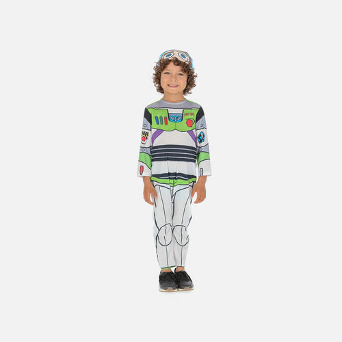 ENTERIZO LARGO DE BUZZ LIGHT YEAR PARA NIÑO DE 2T A 5T