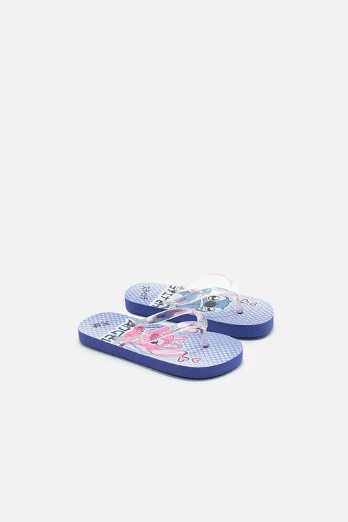 SANDALIA DE STITCH AZUL PARA NIÑA