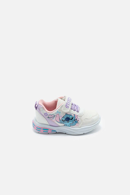 TENIS CON LUCES DE STITCH MULTICOLOR PARA NIÑA