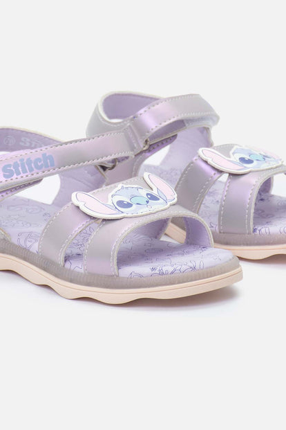 SANDALIAS DE STITCH MULTICOLOR PARA NIÑA