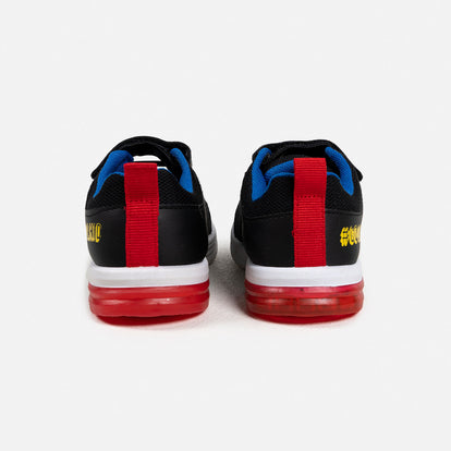 TENIS DE MICKEY MOUSE CON LUCES NEGROS PARA NIÑO