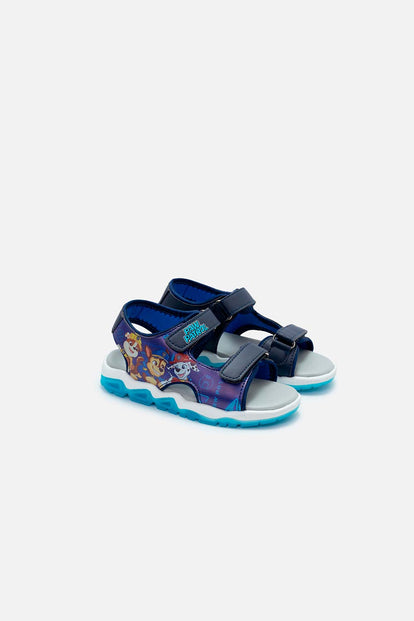 SANDALIAS CON LUCES DE PAW PATROL MULTICOLOR PARA NIÑO