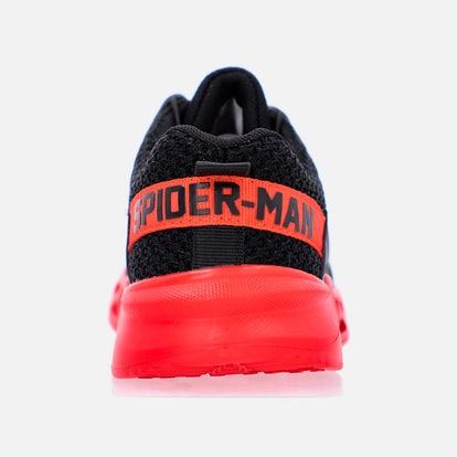 TENIS DE SPIDER-MAN NEGROS PARA NIÑO
