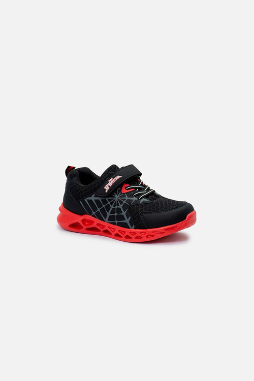 TENIS CON LUCES DE SPIDER-MAN MULTICOLOR PARA NIÑO